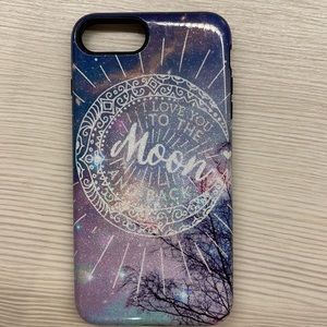 I Love you to the moon and back phone case